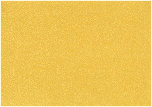 Windham Patchwork Stof - Lysegule blade på gul bund